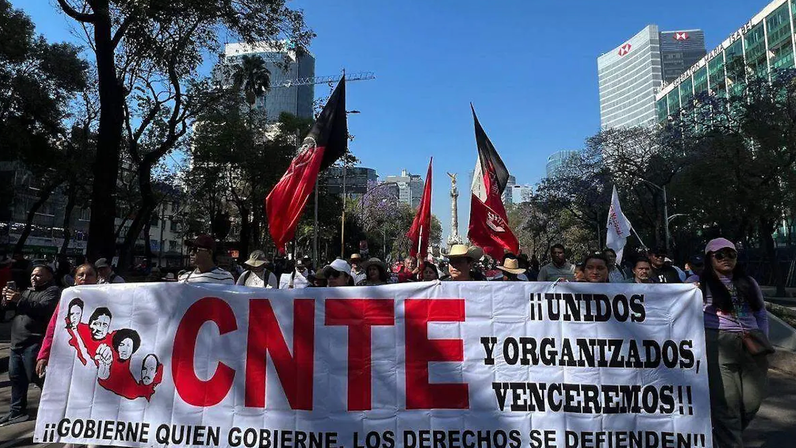 CNTE Megamarcha en CDMX HOY 16 de julio: Rutas, Calles Cerradas y Alternativas Viales